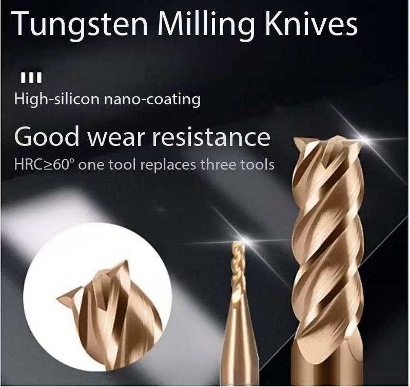 HRC60 carbide end mills wholesale